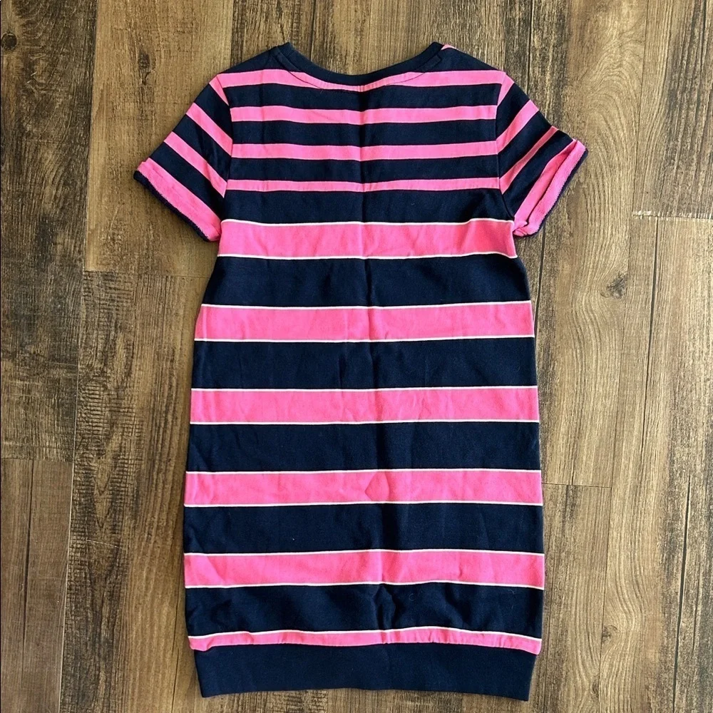 Striped Pink and Blue Kids jersey Dress